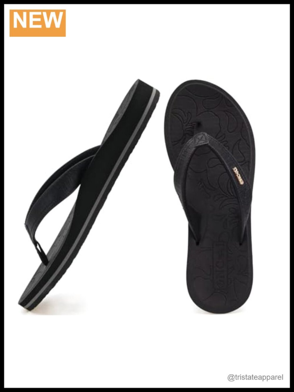 Womens Flip Flops Arch Support EVA Soft Insole Yoga Mat Rubber Sole